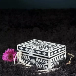 bone inlay jewelry box