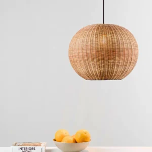 rattan pendant hanging light