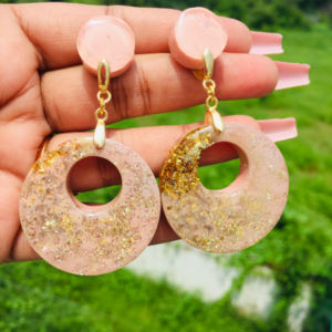 resin earrings
