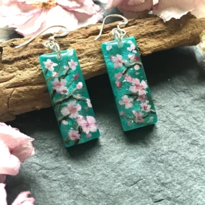 resin earrings