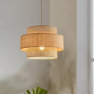 rattan pendant hanging light