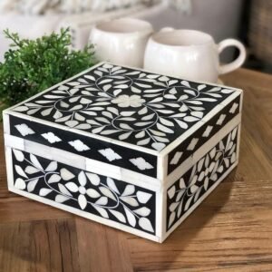 bone inlay jewelry box