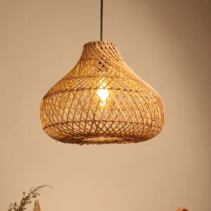 rattan pendant hanging light