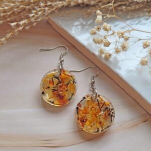 resin earrings