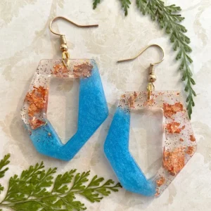 resin earrings