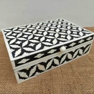 bone inlay jewelry box