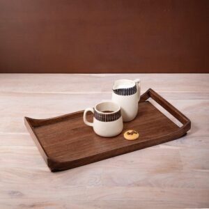 wooden serving tray